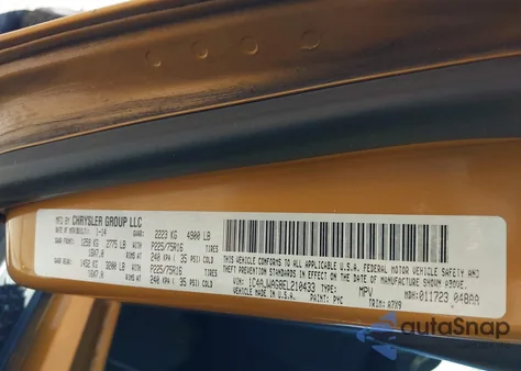 2014 Jeep Wrangler Sport из США, поврежденный, VIN 1C4AJWAG8EL210433